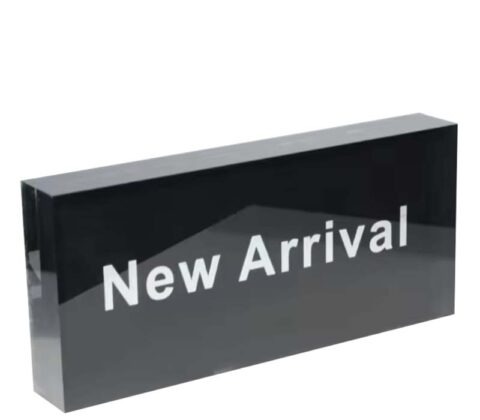 Wholesale custom acrylic sign block