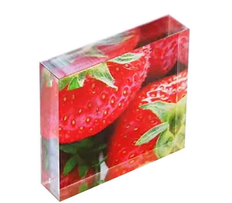 Wholesale custom acrylic UV printing block