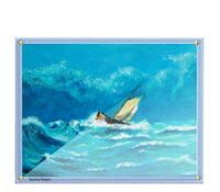 Wholesale custom acrylic wall double panel photo frame