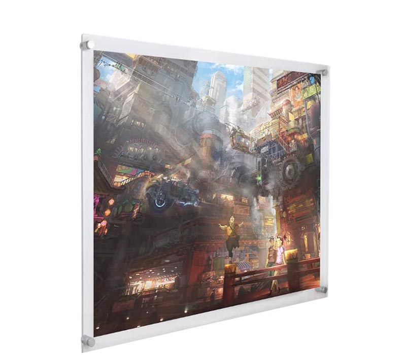 Wholesale custom acrylic wall movie poster frame