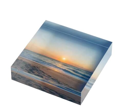 Wholesale custom acrylic UV printed photo block