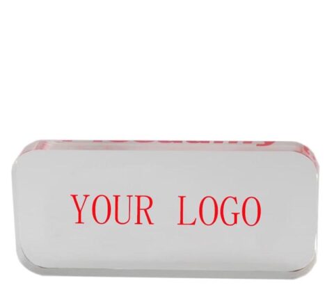 Wholesale custom acrylic logo block