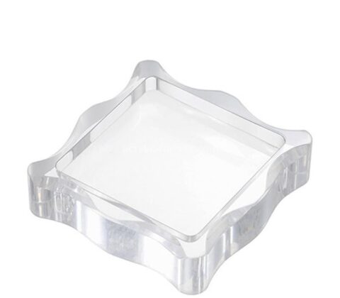 Wholesale custom acrylic soap holder block