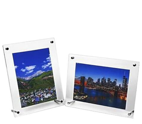 Wholesale custom acrylic standing picture frame